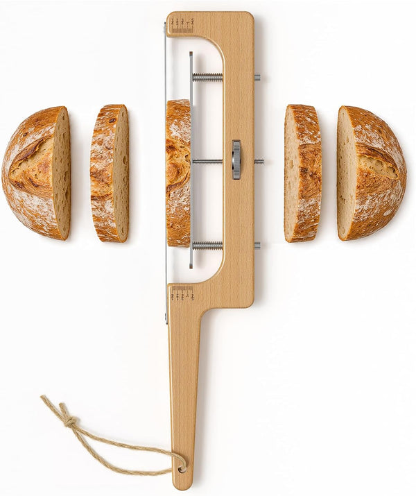 Bread Knife for Homemade Bread - Adjustable Bread Slicer with Quick Adjust1