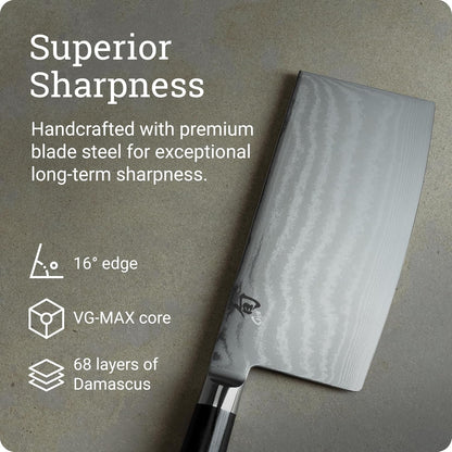 Shun Classic 7" Vegetable Cleaver3