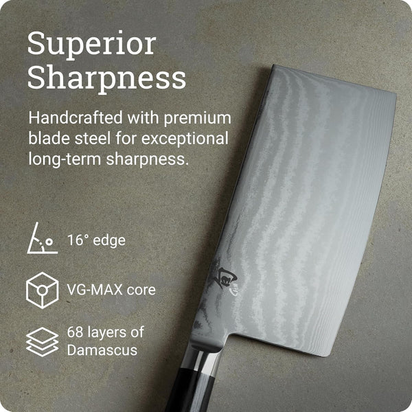 Shun Classic 7" Vegetable Cleaver3