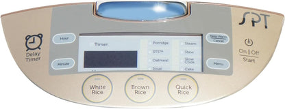 RC-1206 6 Cups Multi-Functional Rice Cooker: Brown Rice, White Rice, Porridge, Oatmeal, Soup, Steam, Stew, Slow Cook and Cake7