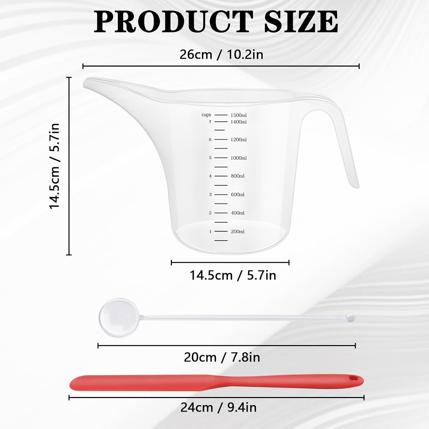 4-pack-1500ml-50oz-long-spout-funnel-pitcher-with-stirring-rods-measuring-cups-for-resin-paint-epoxy-crafts-soap-making-durable-and-easy-to-pour-great-for-mixing-measuring-transfer-tasks