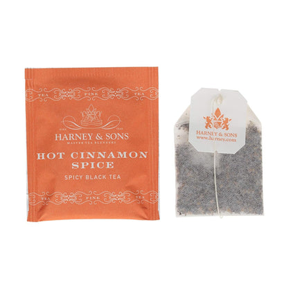 Hot Cinnamon Spice Black Tea Bags, 50 Count | Black Tea with Cinnamon, Orange Peel and Cloves. No Added Sugar. Contains Caffeine.4