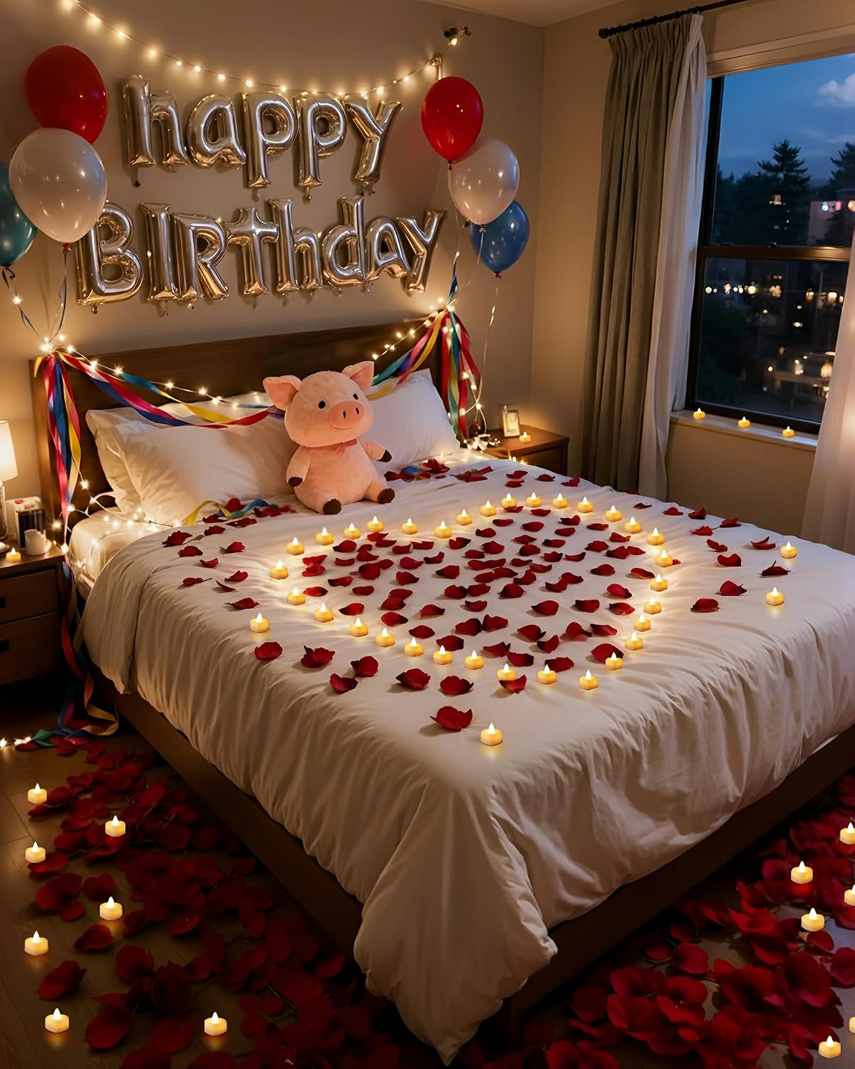 2000-pieces-artificial-rose-petals-with-24-heart-led-tea-lights-candles-kit-rose-petals-and-candles-set-for-proposal-anniversary-special-romantic-night-wedding-table-decor-birthday