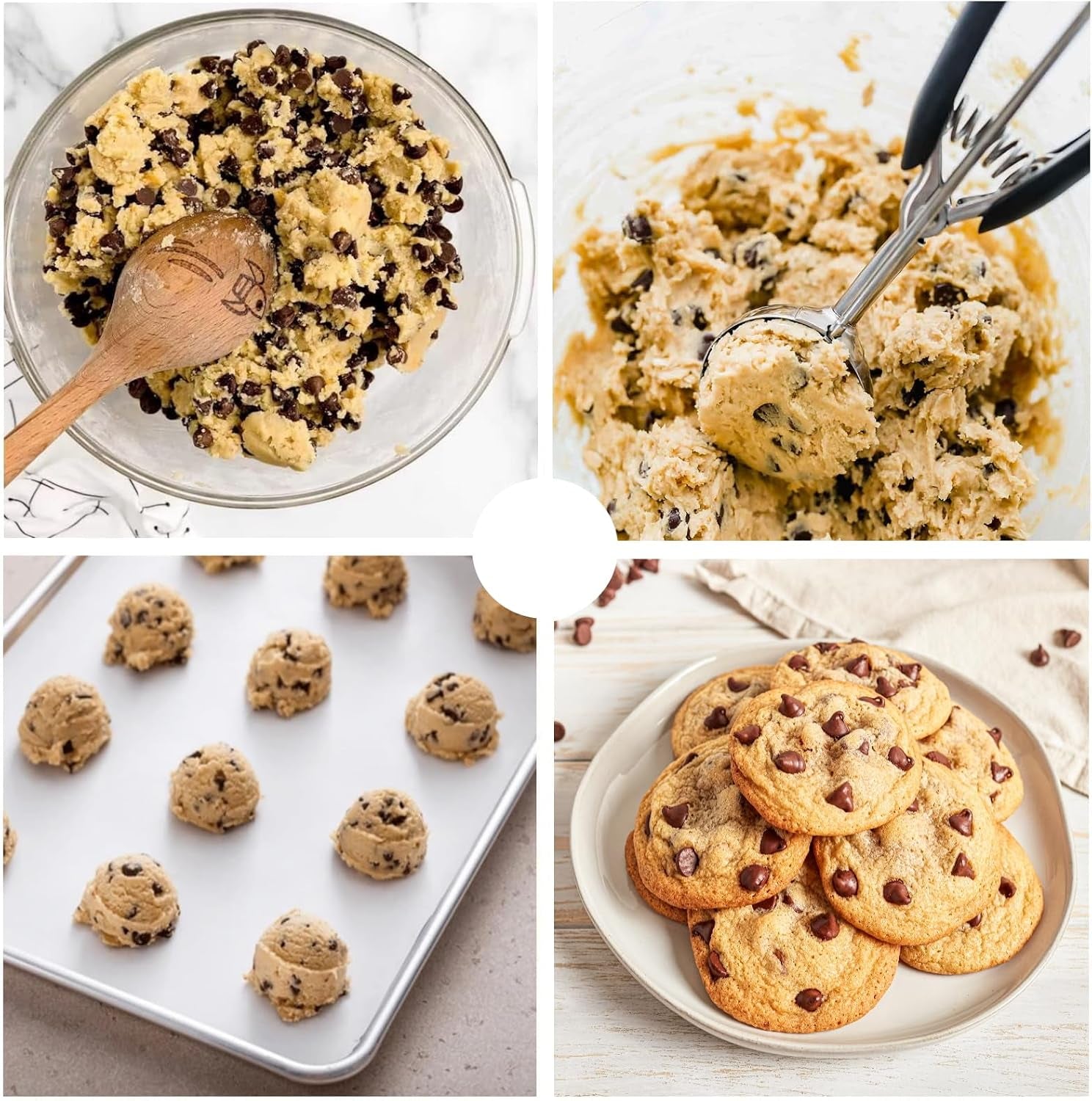 ice-cream-scoop-18-8-stainless-steel-cookie-scoop-cookie-scoops-for-baking-2-tbsp-30-ml-1-oz-cookie-dough-scoop-ice-cream-scooper-with-trigger-release-cookie-scooper-for-baking