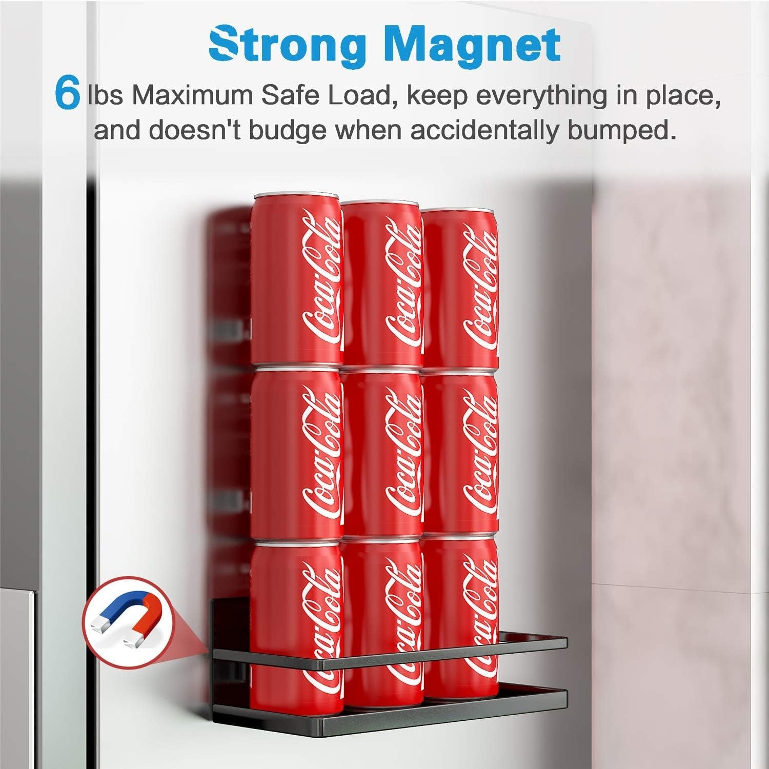 magnetic-spice-rack-strong-magnetic-shelf-with-2-removable-hooks-perfect-space-saver-for-small-kitchen-apartment-awesome-metal-cabinet-for-holding-spices-jars-bottle-beverageblack