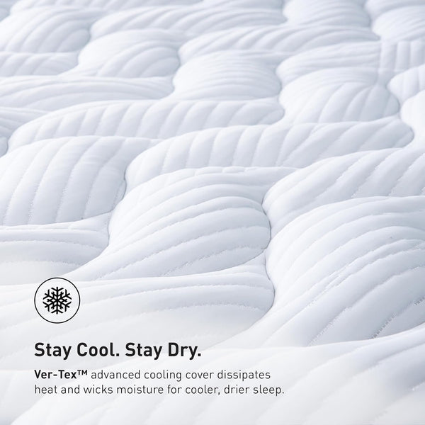 H4 Performance® Pillowtop Mattress - Medium Hybrid Memory Foam Mattress - Adaptive React™ Foam + Responsive Coils - Advanced Airflow + Cooling Technology6