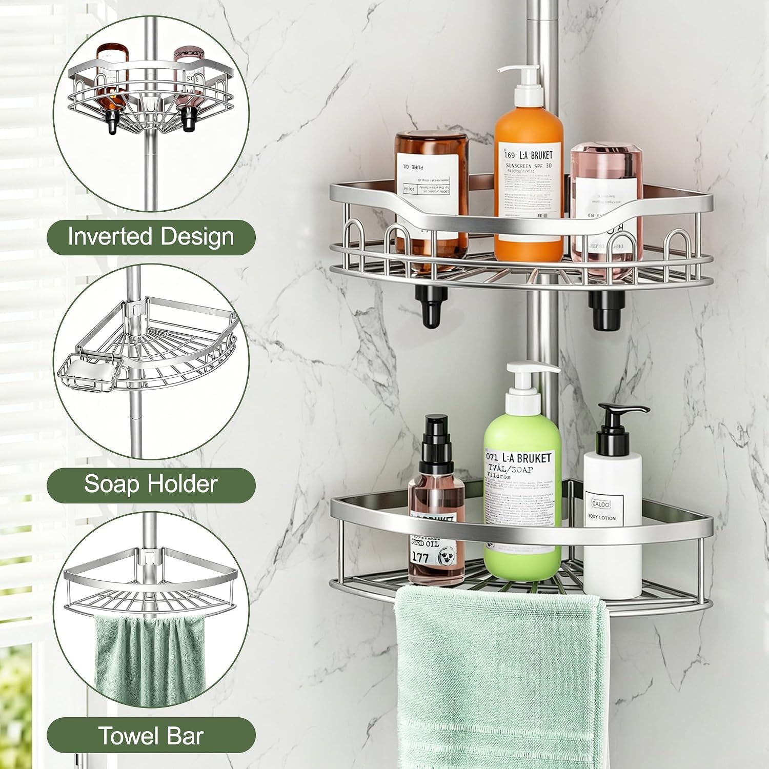 4-tier-adjustable-stainless-steel-corner-shower-caddy-tension-pole