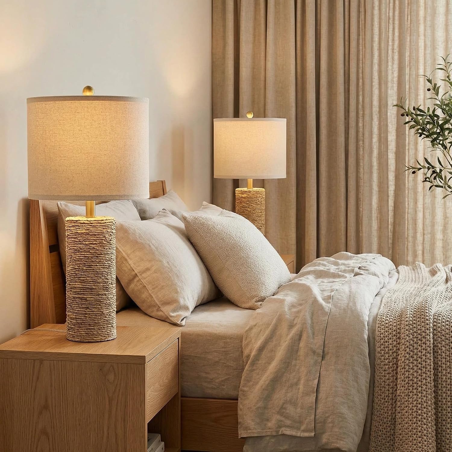 boho-lamps-set-of-2-25-5-coastal-farmhouse-bedside-lamps-resin-woven-rattan-look-nightstand-lamps-with-linen-shade-rotary-switch-for-bedroom-living-room-home-decor