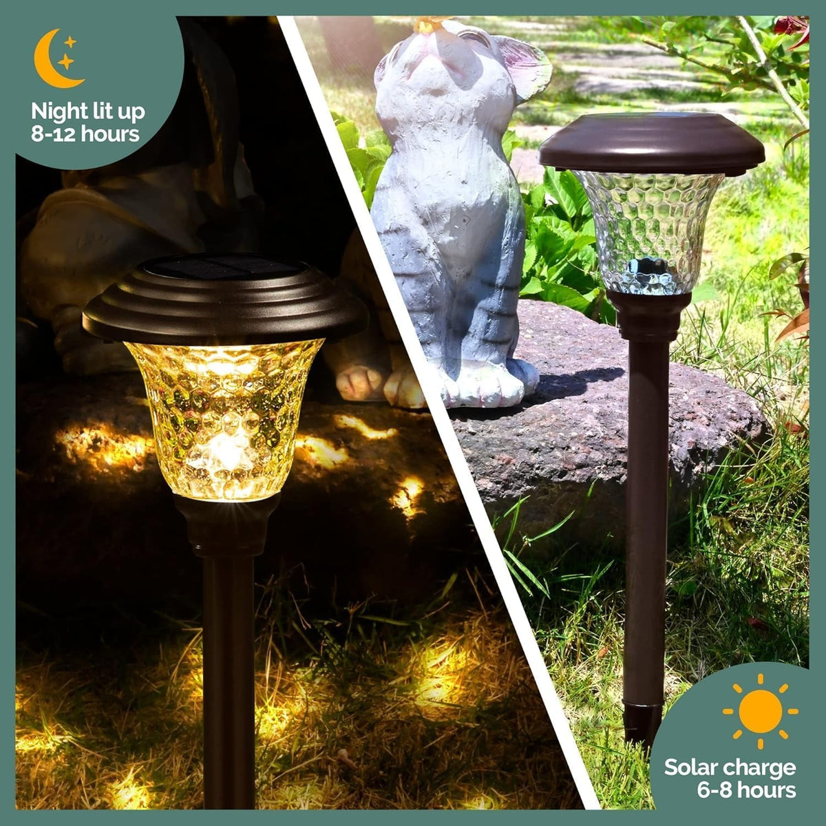 metal-glass-solar-lights-outdoor-8-pack-led-garden-lights