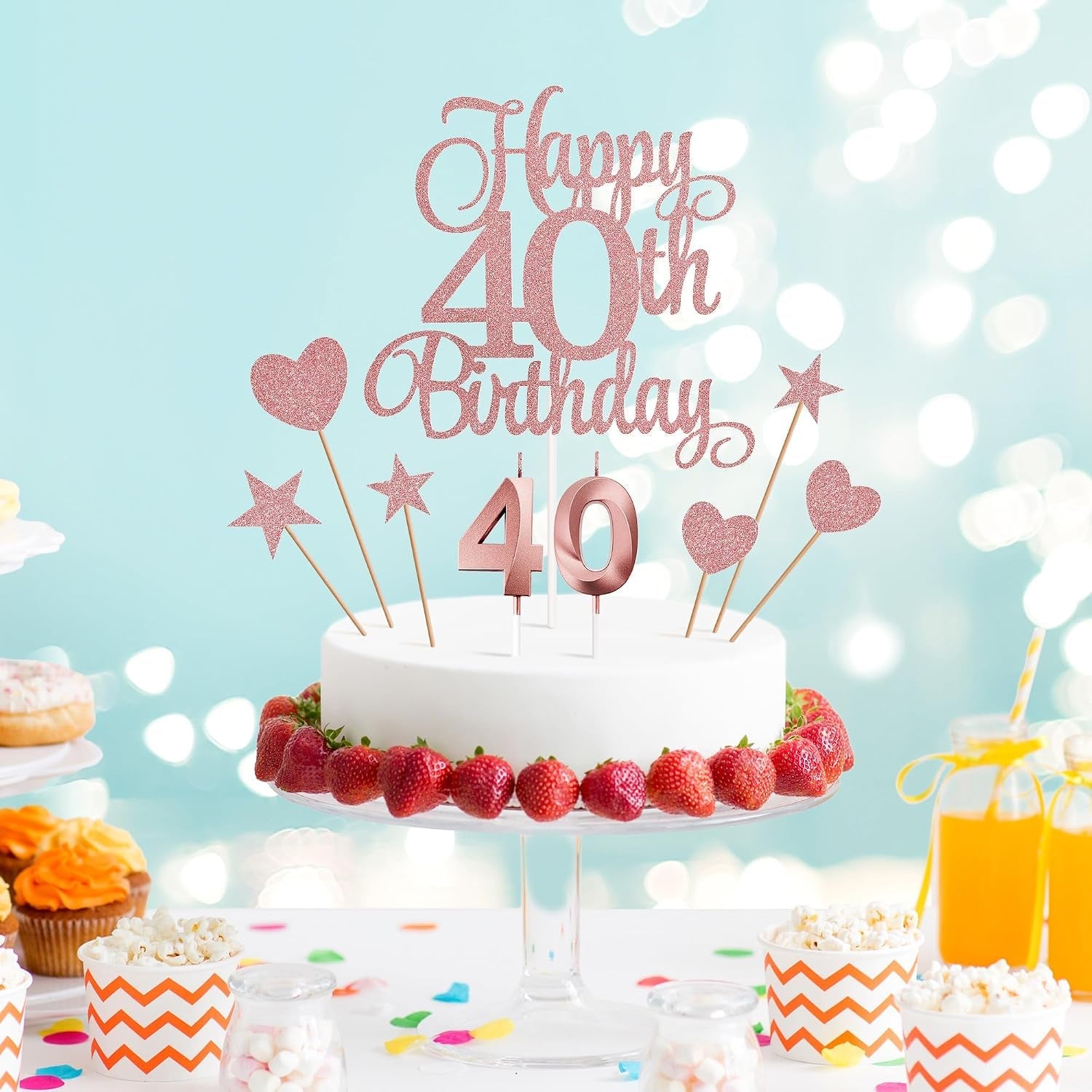40th-birthday-cake-decorations-40th-birthday-candles-cake-numeral-candles-and-glitter-happy-40th-birthday-cake-toppers-set-for-birthday-party-supplies-rose-gold