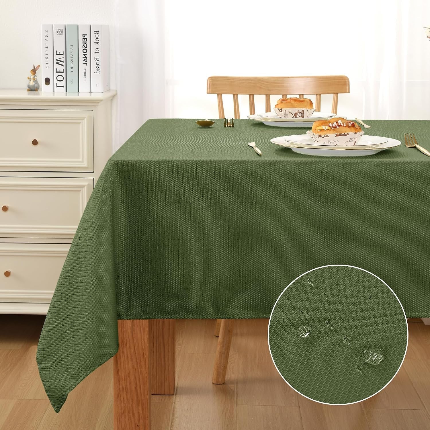 rectangular-textured-tablecloth-60-x-120-inch-olive-green