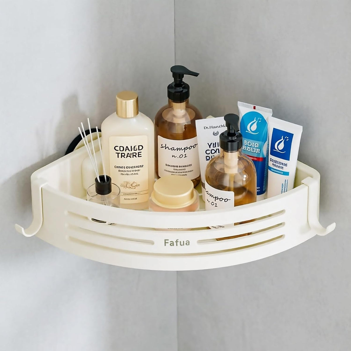 corner-shower-caddy-suction-cup-no-drilling-hanging-shower-shelves-with-hooks-waterproof-rustproof-removable-shower-organizer-for-bathroom-storage