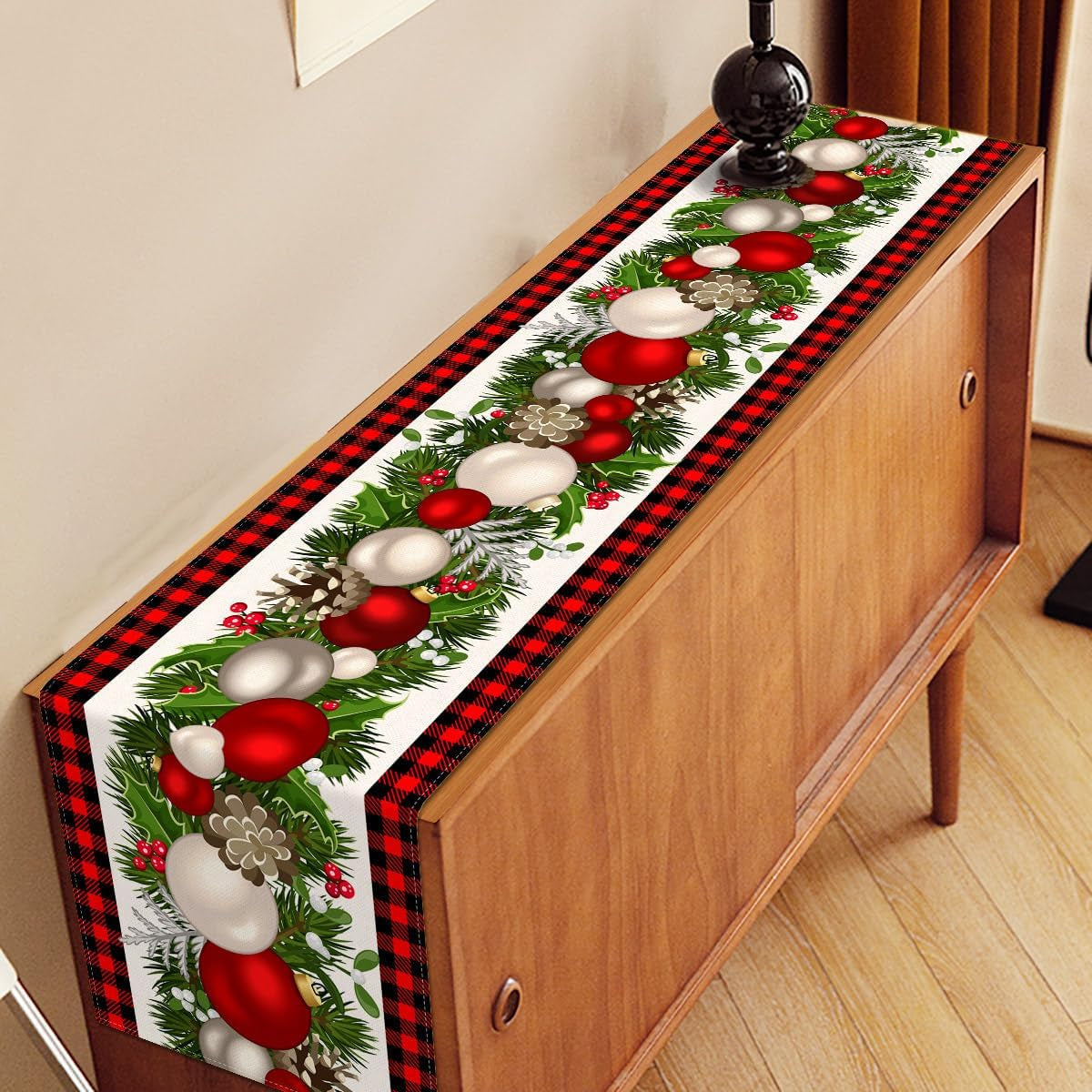 black-and-red-buffalo-check-plaid-christmas-table-runner-72-inches-long-seasonal-winter-xmas-party-decoration-holiday-home-kitchen-dining-room-decor