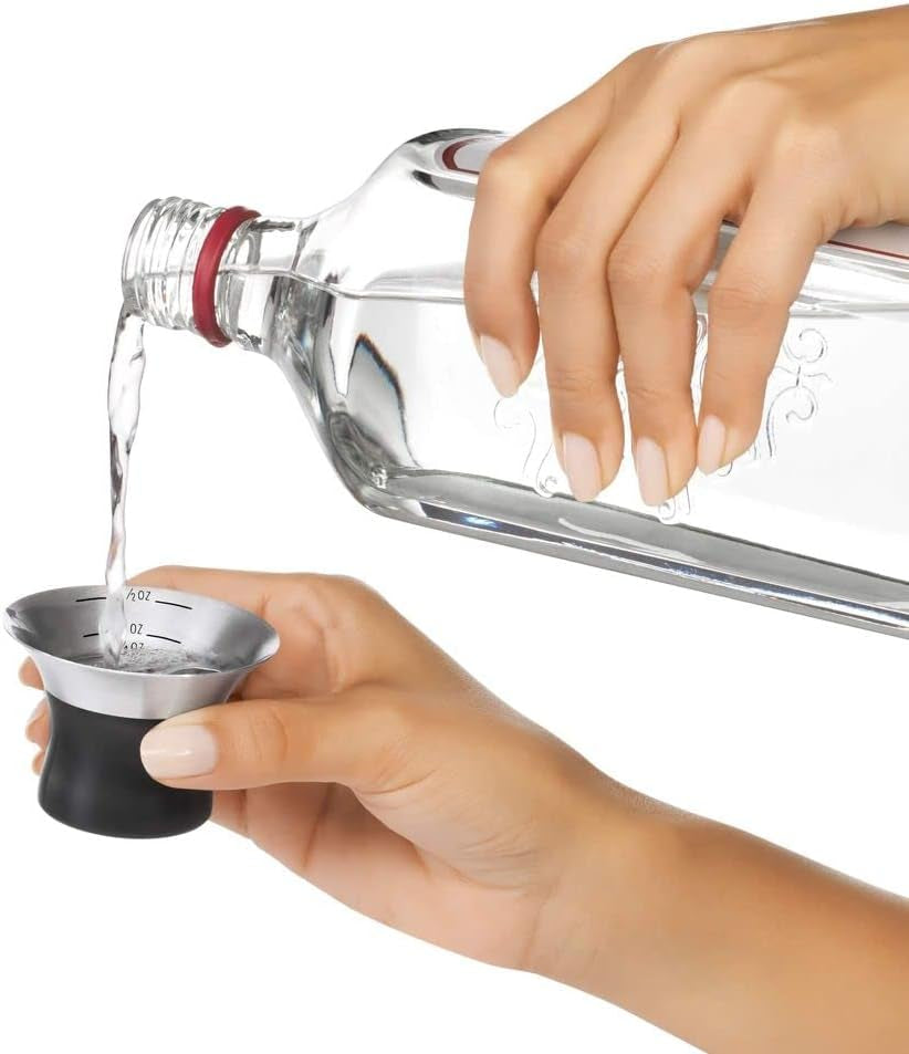 oxo-steel-cocktail-shaker-with-strainer-stainless-finish-24-oz-capacity-bar-tool-easy-grip-design-home-bar-bartending-equipment-beginner-friendly-leak-proof-single-wall-shaker