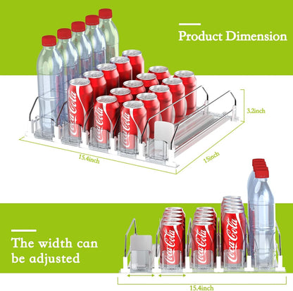 Drink Organizer for Fridge,Holds up to 25 Cans4