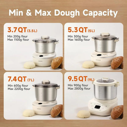 7.4Qt Electric Dough Maker with Seasonal Fermentation, HMJ-A7017