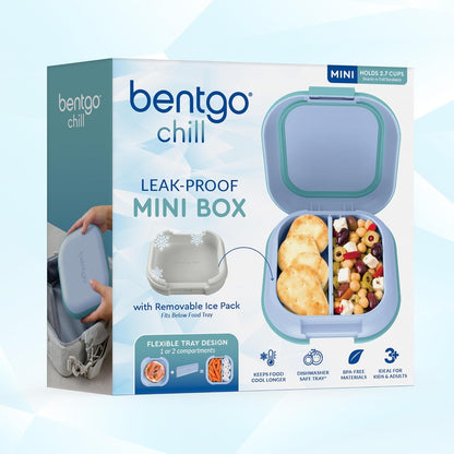 Bentgo Chill Mini Leak-Proof 3 or 4 Compartment Lunch Box9