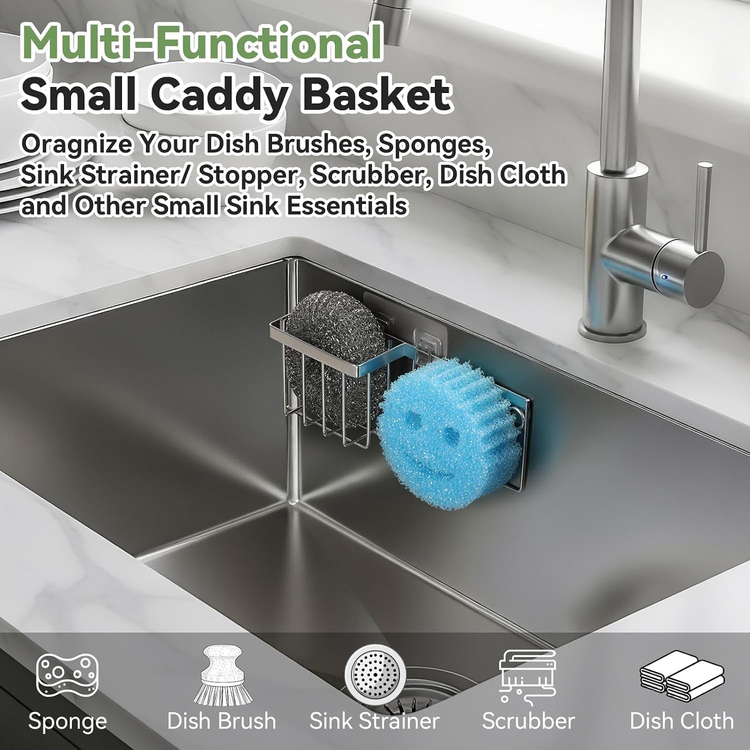 space-saving-sponge-holder-for-kitchen-sink-great-for-scrub-daddy-scrub-mommy-sponges-rust-proof-sink-sponge-caddy-organizer-for-dish-brush-scrubber-2-mounting-options-suction-cups-hooks