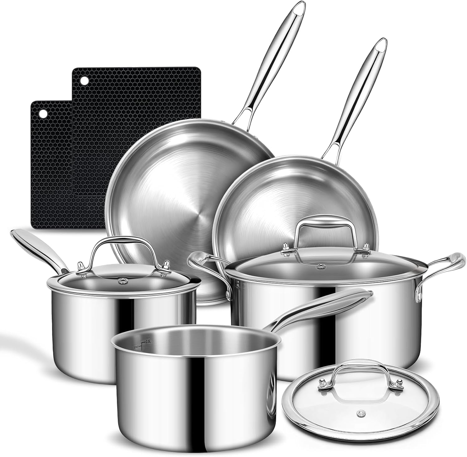 3-ply-stainless-steel-cookware-set-10-pieces-pots-and-pans-set-induction-kitchen-cookware-set-oven-safe-to-500-chef-quality-cooking-set-w-fry-pans-saucepans-dutch-oven-kitchen-essential