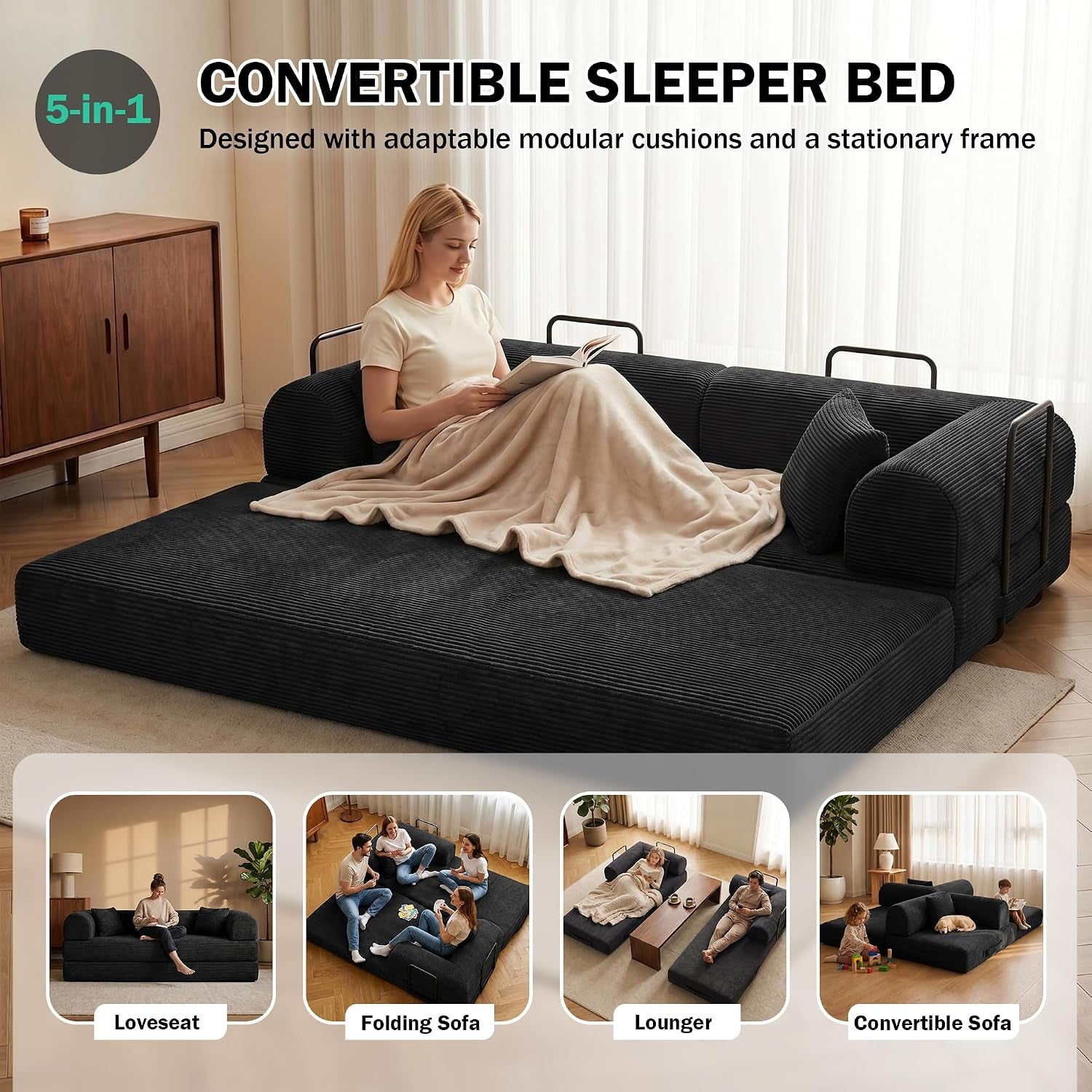 79-convertible-futon-sofa-bed-boneless-couch-for-living-room-black