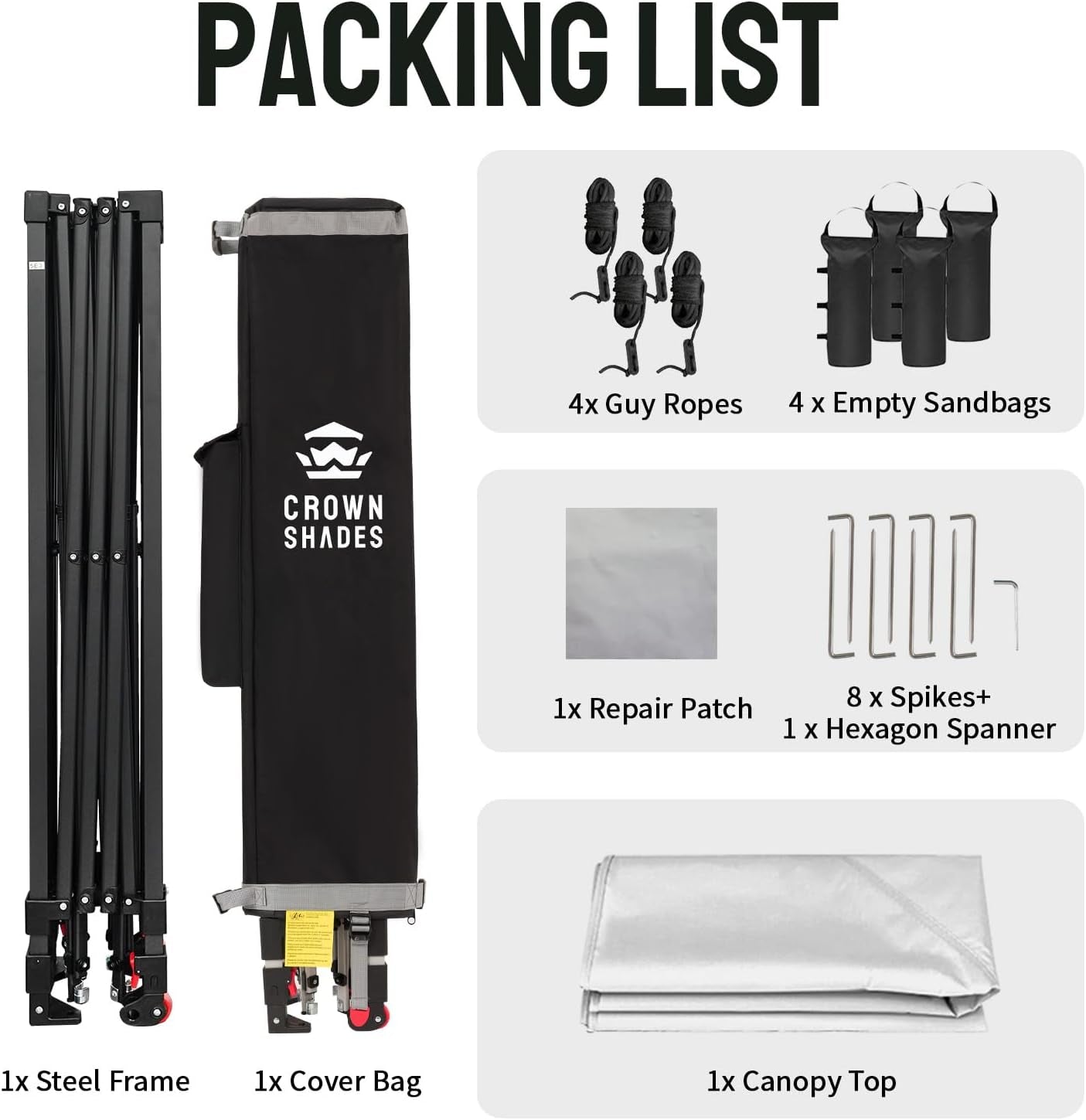 crown-shades-10x10-pop-up-canopy-tent-outdoor-canopy-white-patented-centerlok-one-push-instant-outdoor-canopy-with-sto-n-go-bag-8-stakes-4-sand-bags-waterproof-vented-beach-camping