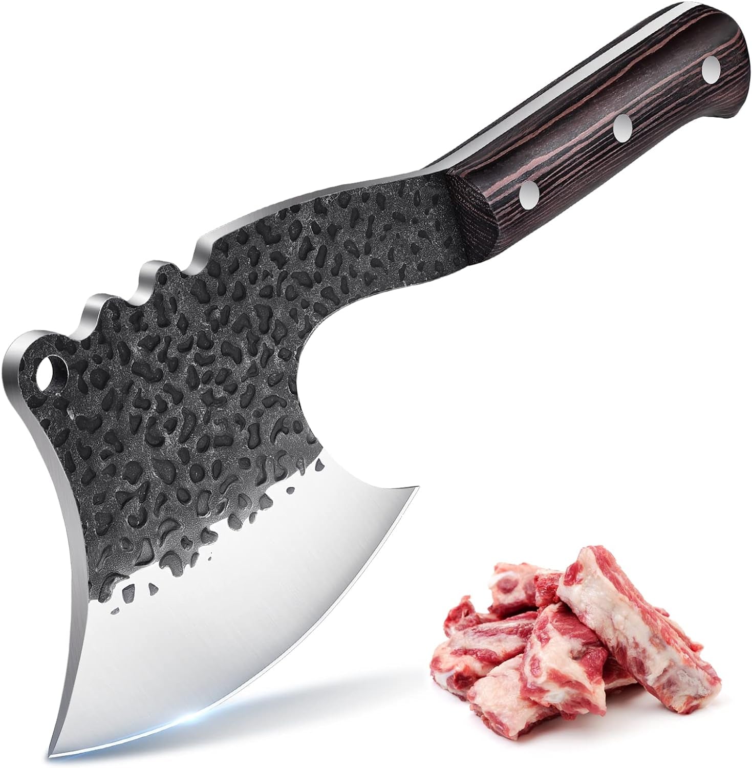 meat-bone-cleaver-knife-black-heavy-duty-butcher-meat-cutting-axes