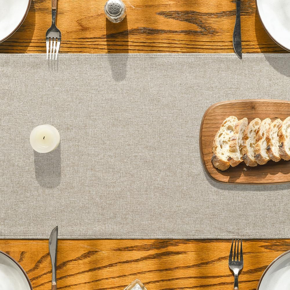 light-brown-table-runner-seasonal-fall-washable-kitchen-dining-table-decoration-for-home-party-decor-13x72-inch