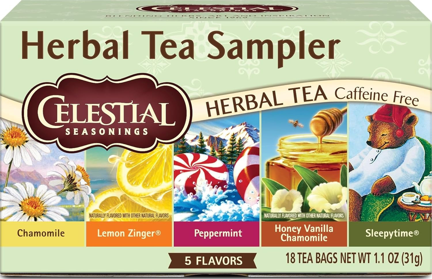 herbal-tea-sampler-variety-pack-caffeine-free-18-tea-bags-box
