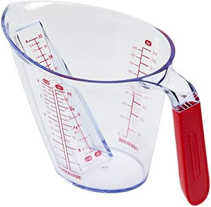 Pro Angled Measuring Cup, 4 Cup Capacity - Easy Read Measurement Markings, Dishwasher Safe Measuring Cup for Baking and Cooking1