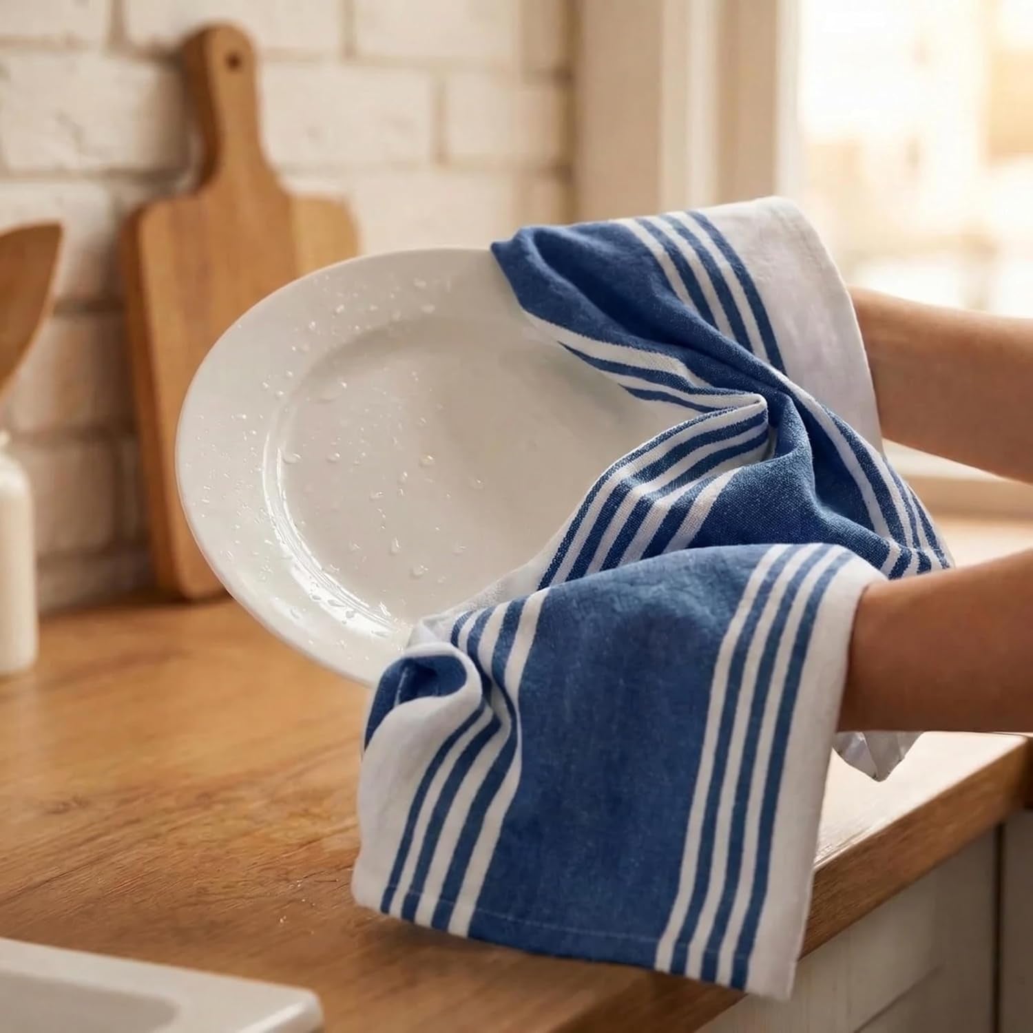kitchen-towels-100-cotton-dish-towels-for-kitchen-set-of-6-20-x30-dish-cloths-highly-absorbent-kitchen-linen-set-with-hanging-loop-perfect-for-drying-dishes-cleaning-towels-blue-white