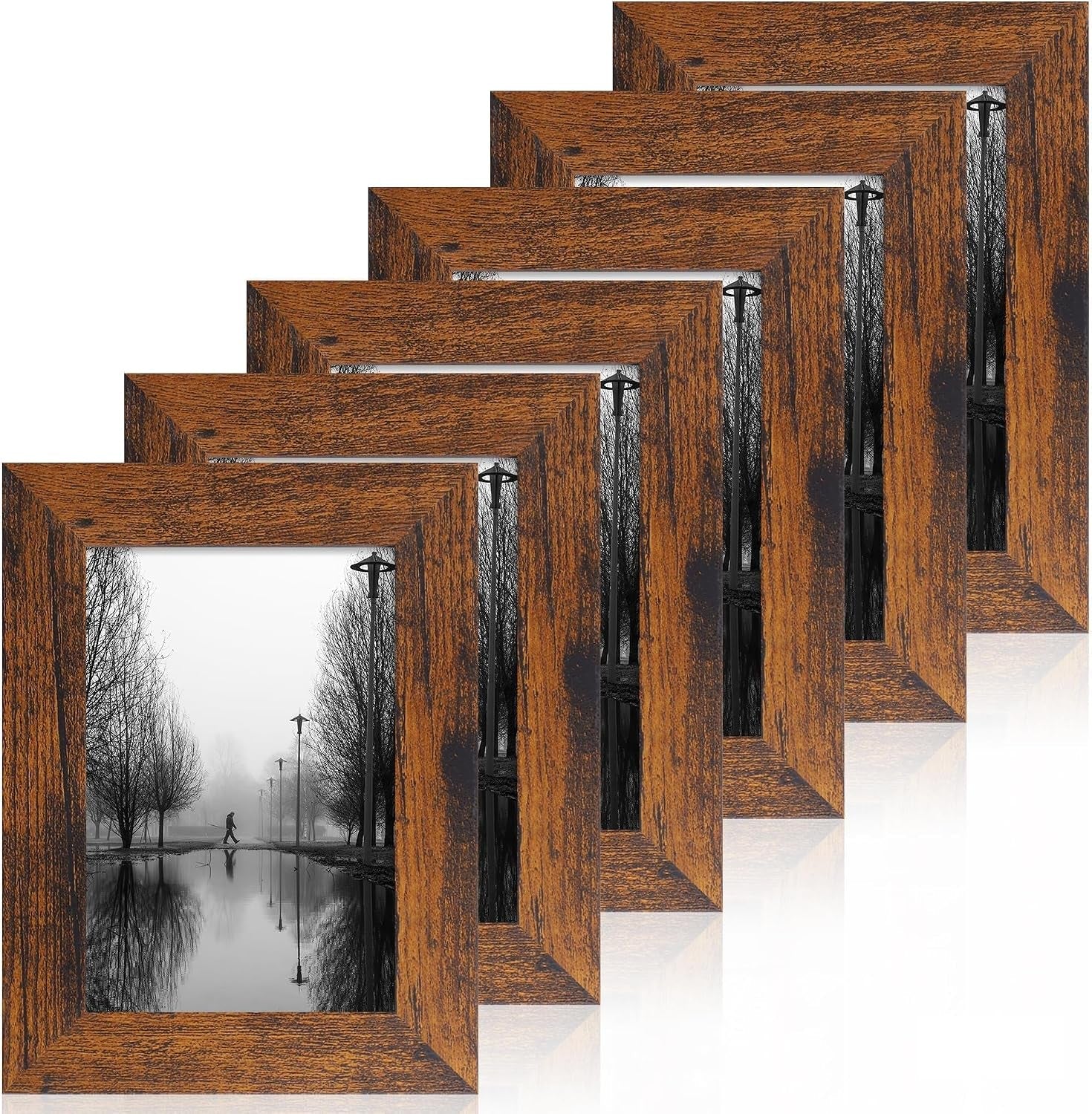 4x6-picture-frame-set-of-6-dark-brown-rustic-frame-with-high-definition-real-glass-4-x-6-wood-photo-frames-for-tabletop-display-and-wall-mounting