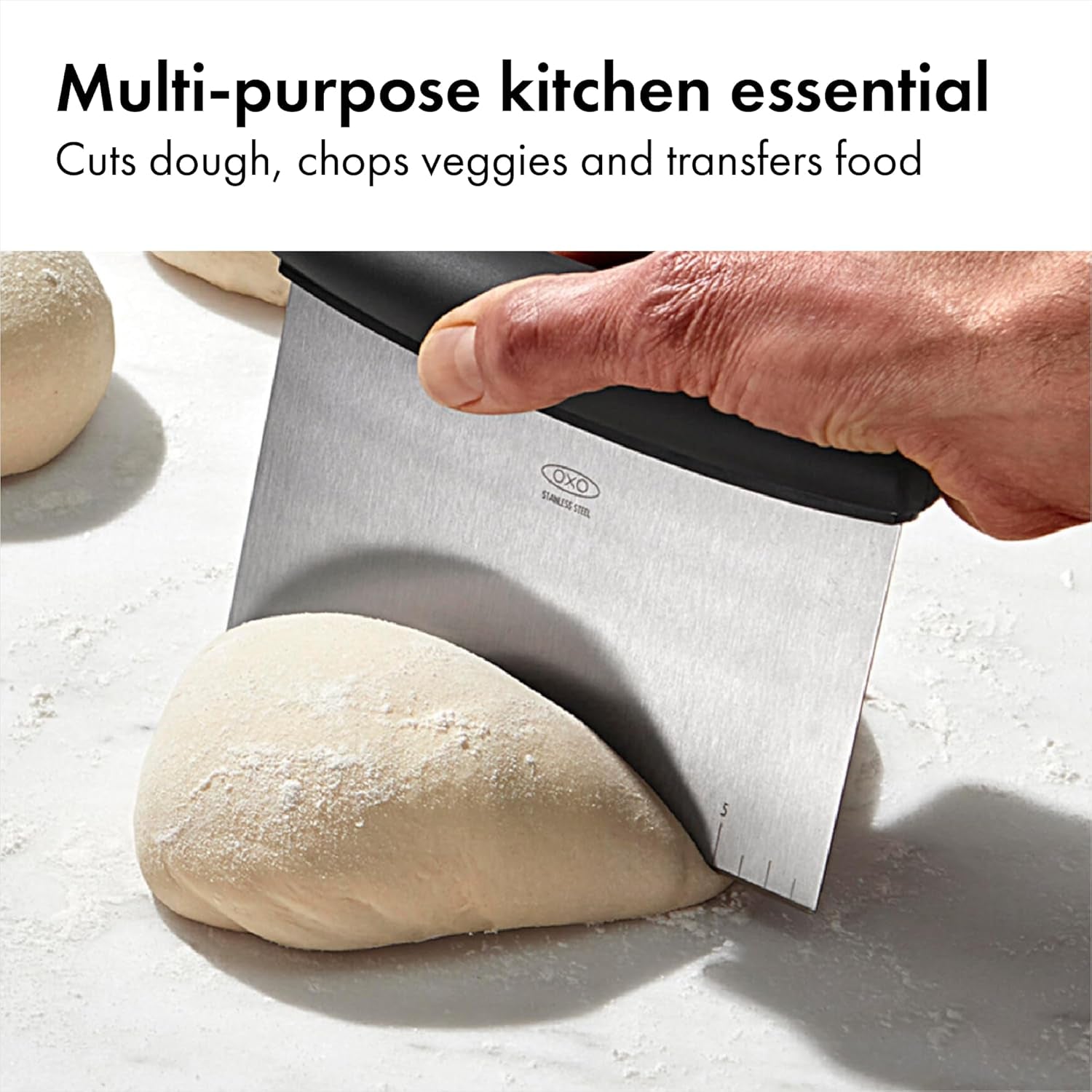 oxo-good-grips-multi-purpose-scraper-chopper-dough-cutter-for-pizza-bread-and-cookie-dough-multi-purpose-vegetable-chopper-dishwasher-safe-pastry-scraper