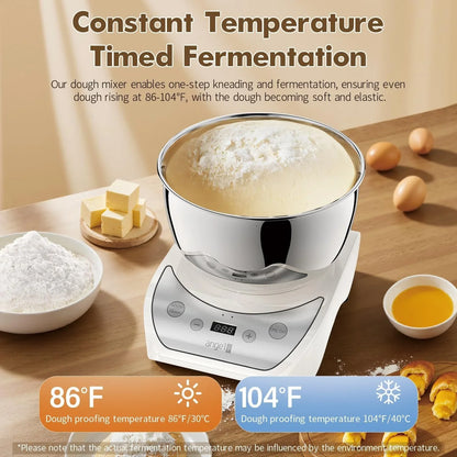 Electric Dough Maker with Ferment Function, 5.5QT Dough Mixer3