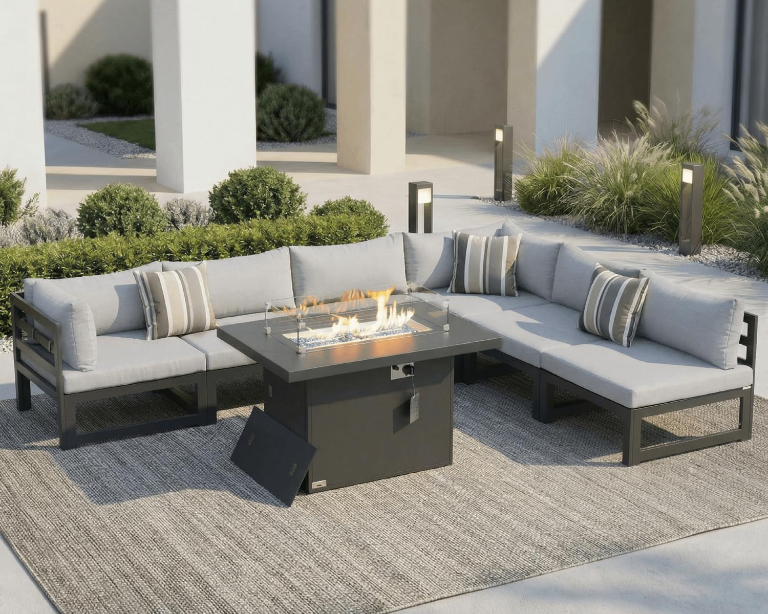 powder-coated-aluminum-patio-furniture-set-with-fire-pit-table-7-piece-deep-seat-extra-wide-outdoor-sectional-sofa-for-6-l-shaped-luxury-large-conversation-set-for-poolside-light-gray