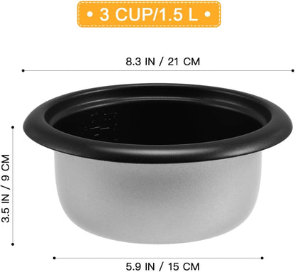 Household Cooker Inner Pot Non-Stick Rice Cooker Pot Inner Cooking Container2