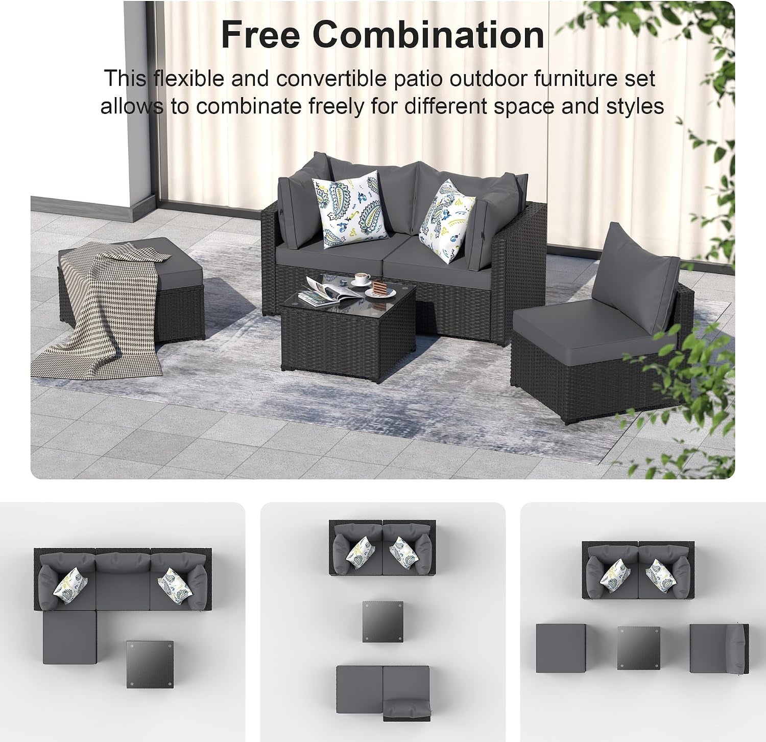 patio-furniture-set-5pcs-outdoor-sectional-w-ottoman-cushion-grey
