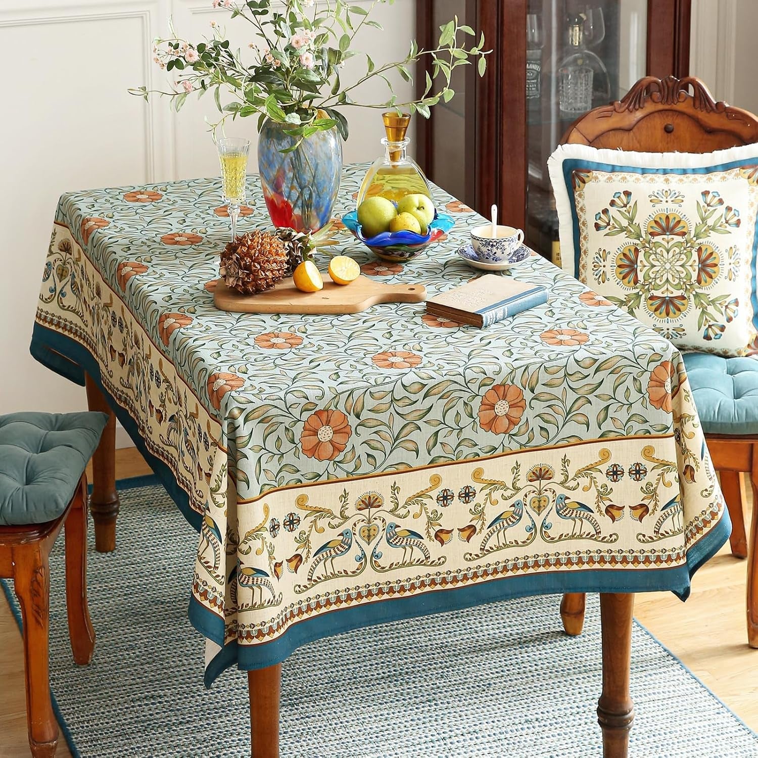 vintage-french-linen-tablecloth-rectangular-110x63-wensel
