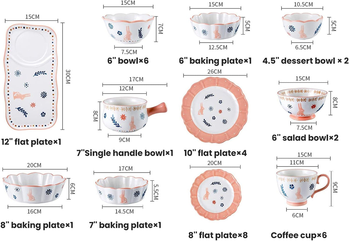 dishes-plate-bowl-set-ceramics-dinnerware-sets-33-pieces-rabbit-pattern-porcelain-dinner-set-for-wedding-gifts-stroke-coffee-cup-cereal-bowl-and-steak