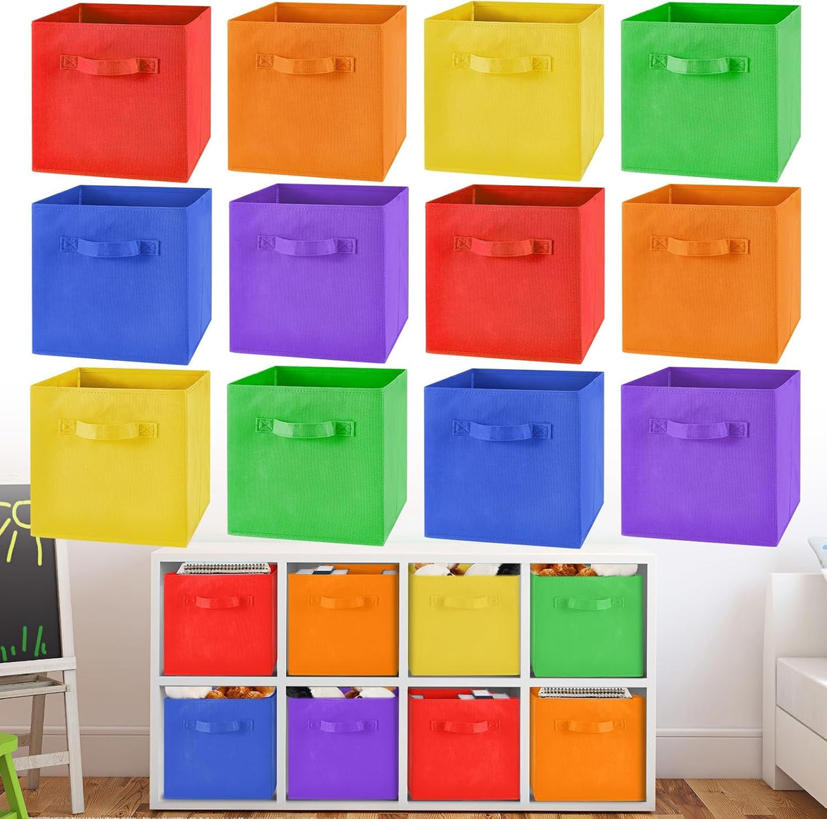 12-pcs-cube-storage-bin-rainbow-10-5x10-5x11-storage-cubes