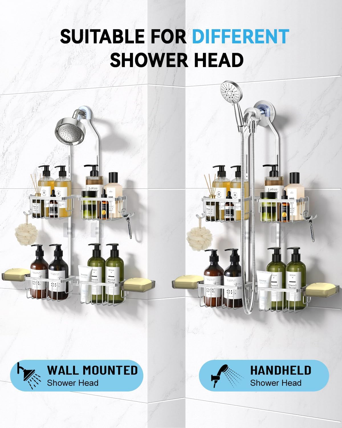adjustable-shower-caddy-hanging-never-rust-shower-organizer-hanging-aluminum-shower-racks-for-inside-shower-bathroom-organizers-and-storage-with-2-soap-holders-and-2-removable-hooks-silver