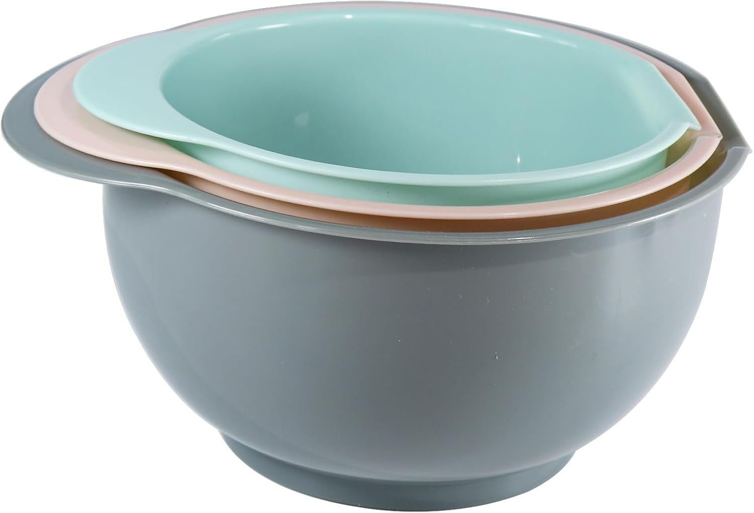 nesting-plastic-mixing-bowls-set-of-3-1-5-quart-2-quart-2-5quart-nesting-bowls-with-non-slip-base-and-easy-pour-spout-dishwasher-safe-green-pink-grey