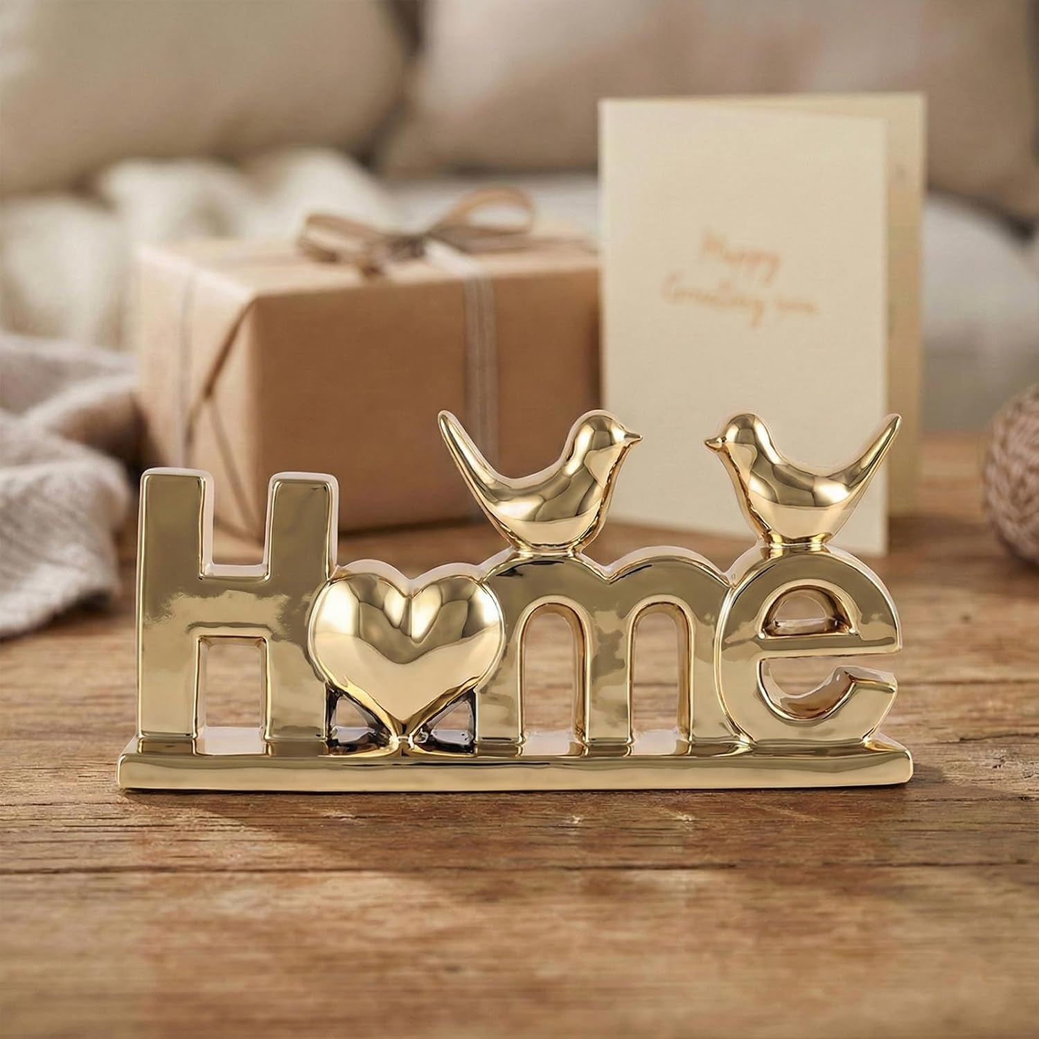 home-sign-statue-and-gold-love-birds-figurines-modern-animal-home-decor-knick-knack-ceramic-bird-statue-for-floating-shelf-coffee-table-bookcase-tv-stand-accent-side-table-decorative