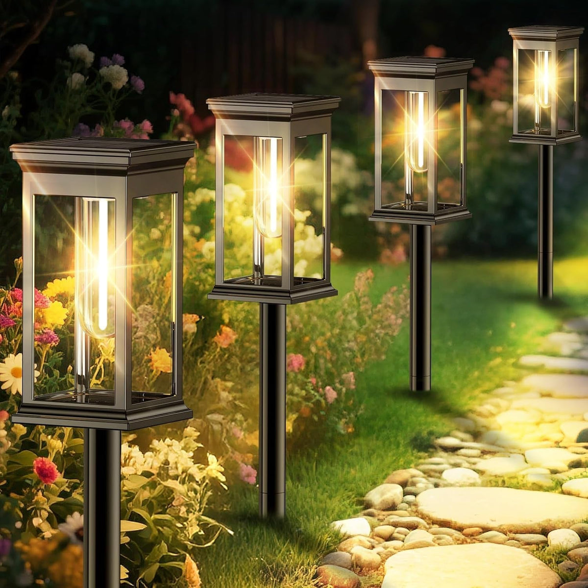 solar-pathway-lights-outdoor-waterproof-8-pack-bright-solar-powered-garden-lights-with-auto-on-off-ip65-led-landscape-lighting-for-walkway-patio-lawn-yard-decor