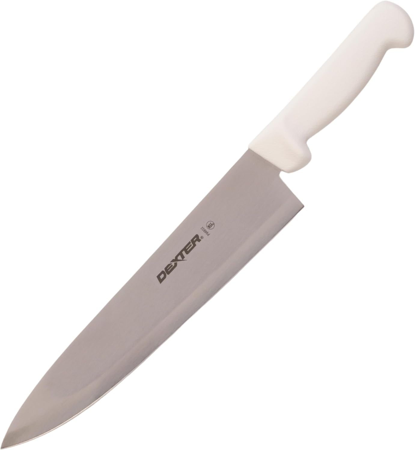 10-cook-s-knife-p94802-high-carbon-stainless-steel-blade-ergonomic-white-handle-hand-honed-edge-for-precision-slicing-basics-series-made-in-usa