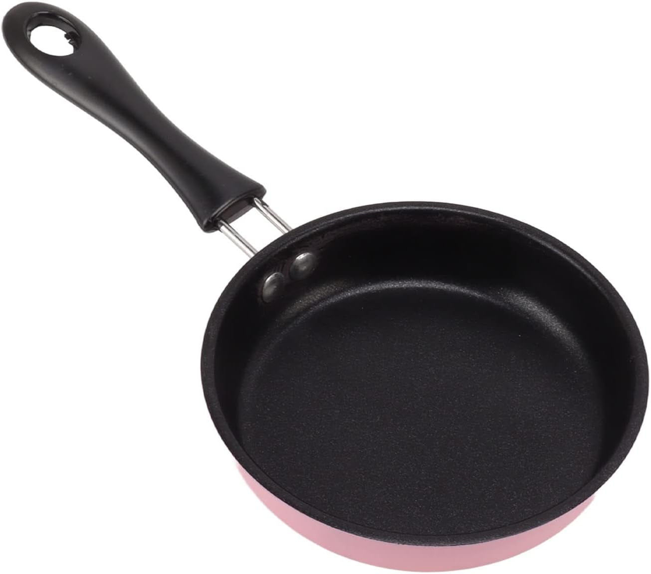 3-inch-smamini-frying-pan-stainless-steel-nonstick-egg-pan-12cm-induction-safe-with-long-handle-for-quick-breakfast-cooking-pink