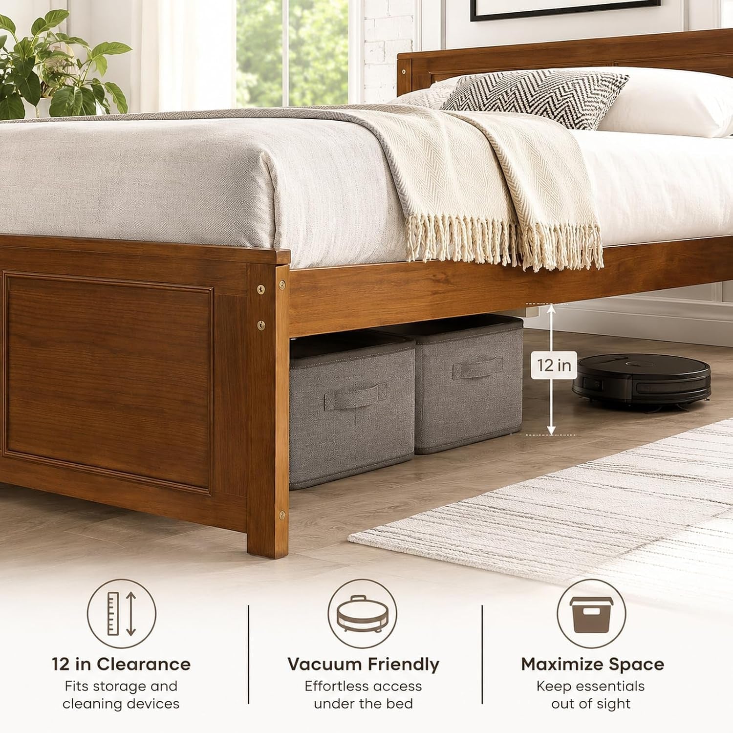 walnut-full-size-wood-bed-frame-with-headboard-under-bed-storage-space