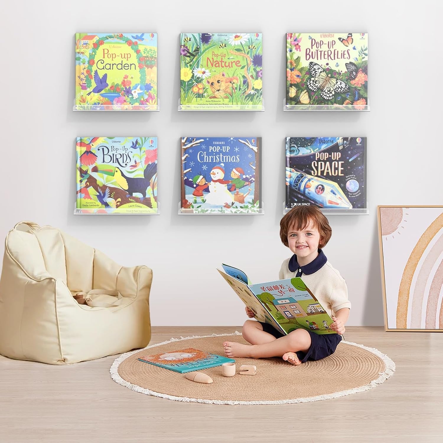 vinyl-record-shelf-wall-mount-6-pack-12-inch-clear-acrylic-album-record-holder-display-kids-bookshelf-floating-wall-shelves-for-bathroom-bedroom-living-room-kitchen-clear-6pcs