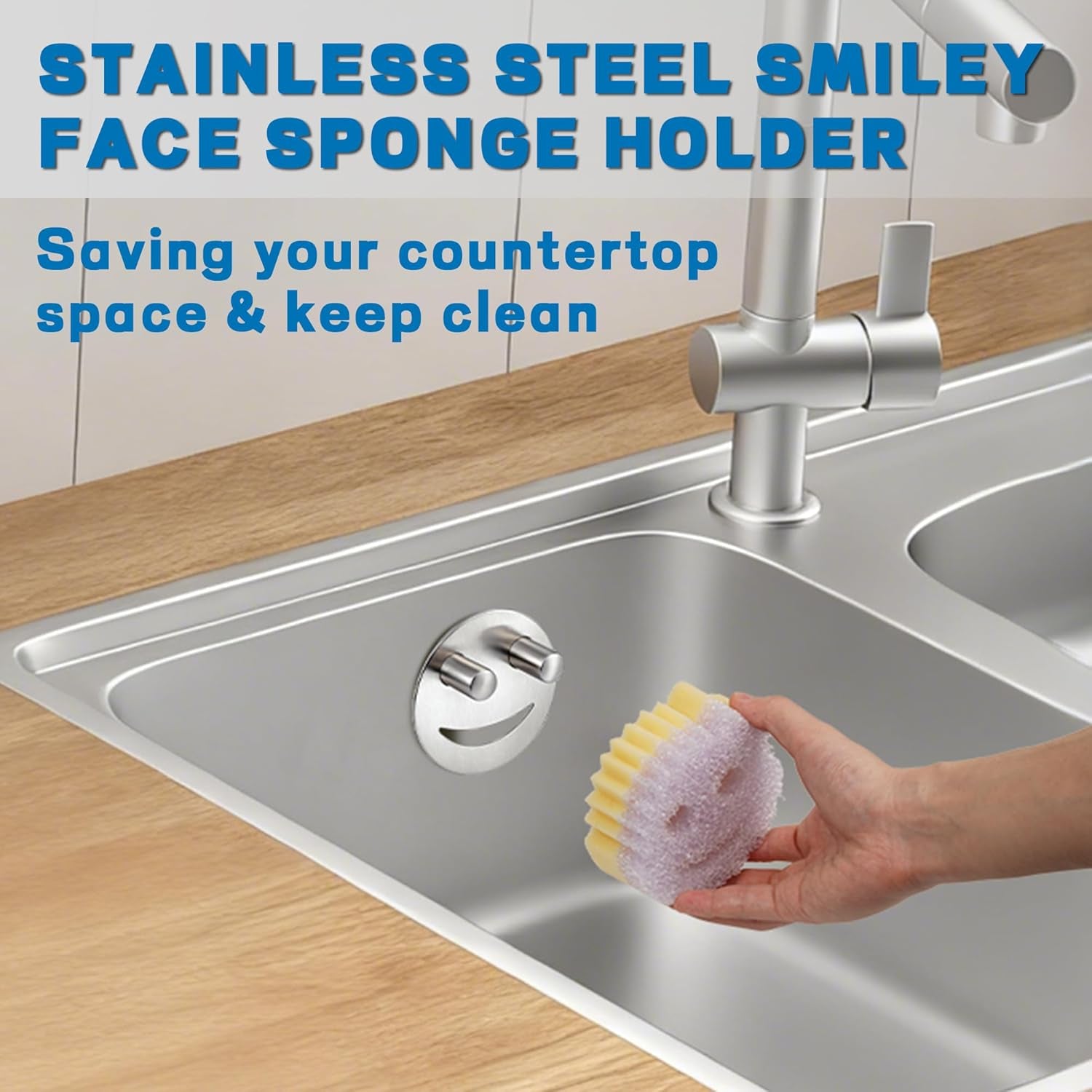 stainless-steel-sponge-holder-for-scrub-daddy-mommy-sponge-bathroom-kitchen-sink-caddy-organizer-storage-with-suction-cup-dishwasher-safe-keep-sponge-dry-silver-1-pack