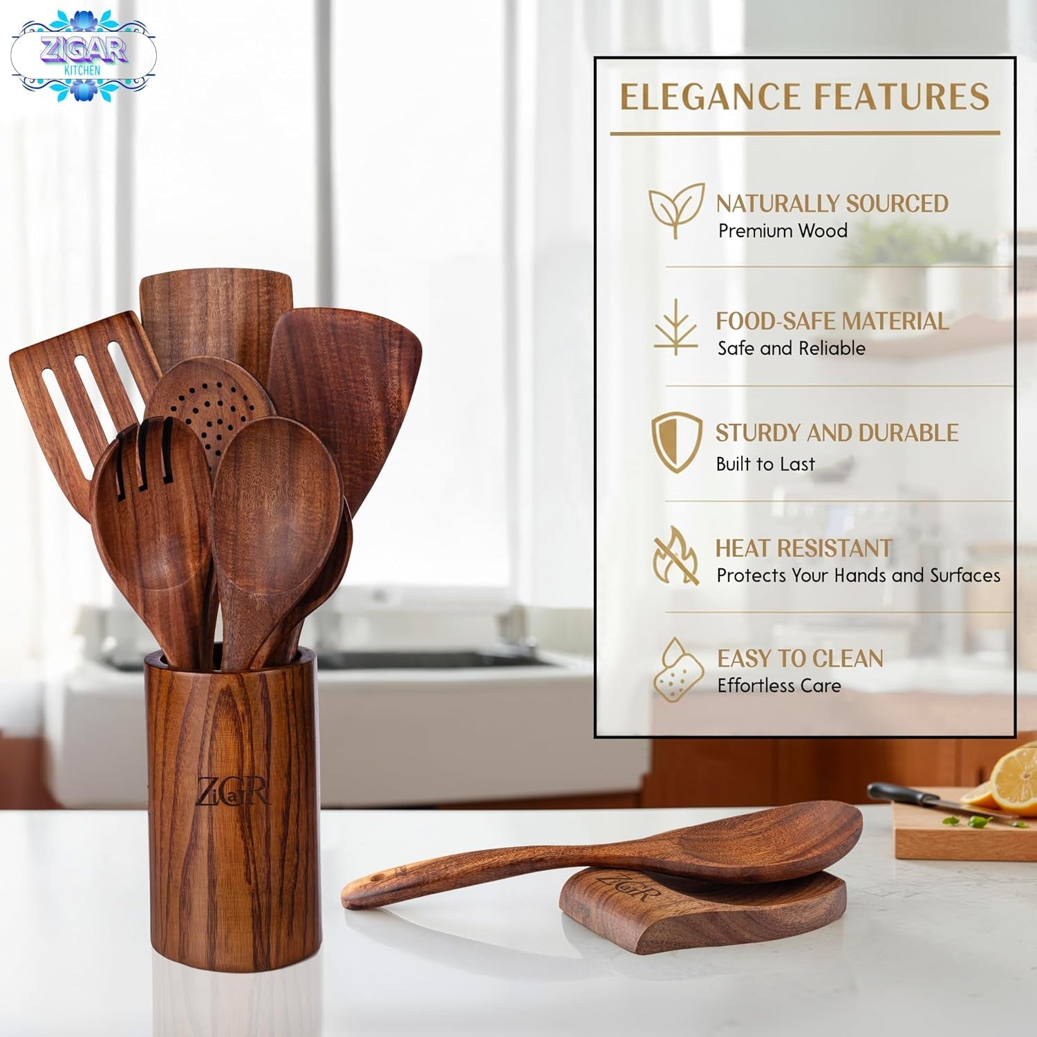 wooden-spoons-for-cooking-9-pieces-natural-teak-wood-kitchen-utensils-set-with-utensil-holder-spoon-rest-durable-heat-resistant-safe-smooth-curved-grip-non-scratch-non-stick-spatula