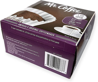 Mr. Coffee 4-Cup Coffee Filters, 100 Count (Package May Vary)3